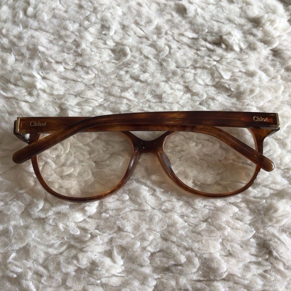 Chloe Eyewear Eyeglasses CE2612 282 Cateye Tortoise Frame - Damaged/Repaired - Picture 6 of 16